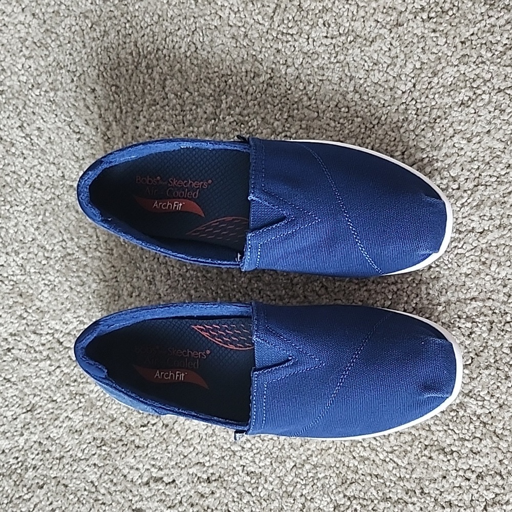 Bob's Navy Cotton Canvas sz 9